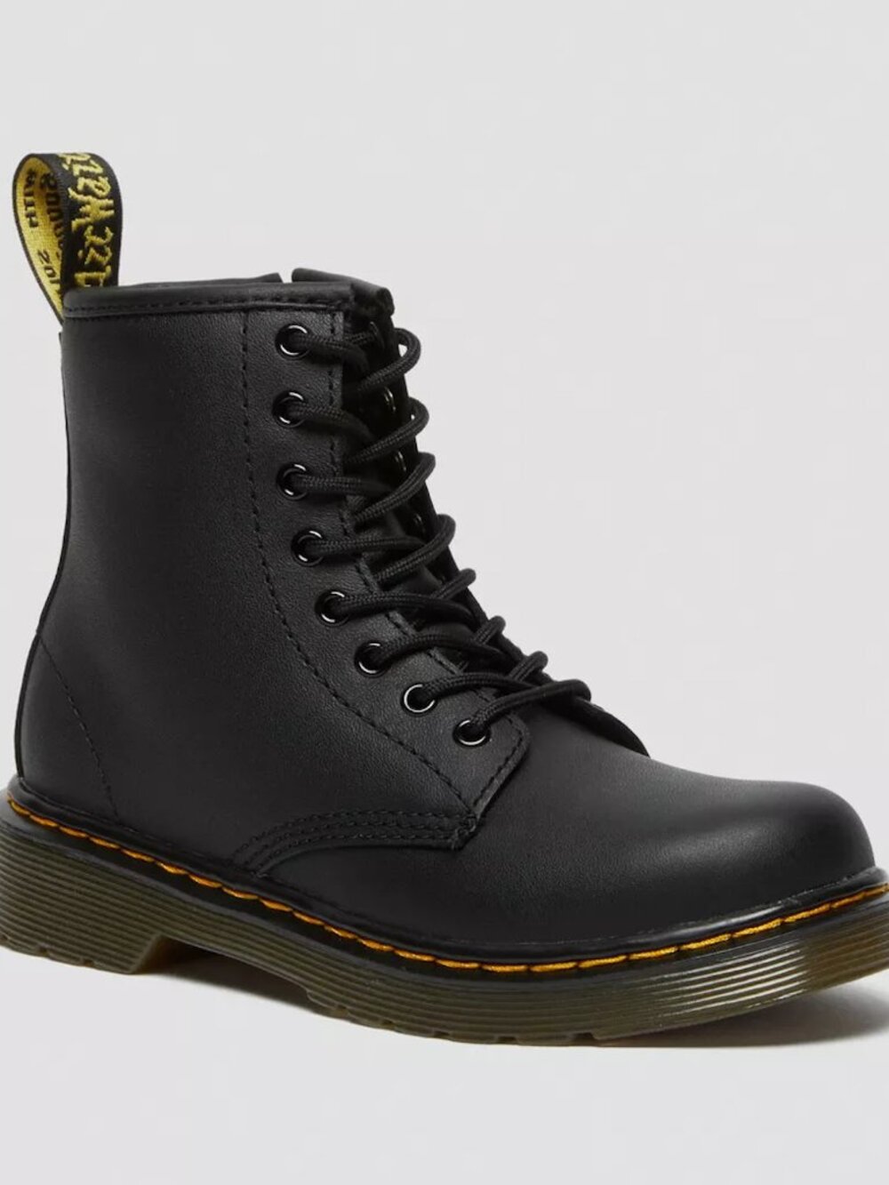 Junior 1460 Softy T Leather Lace Up Boots, Size US2